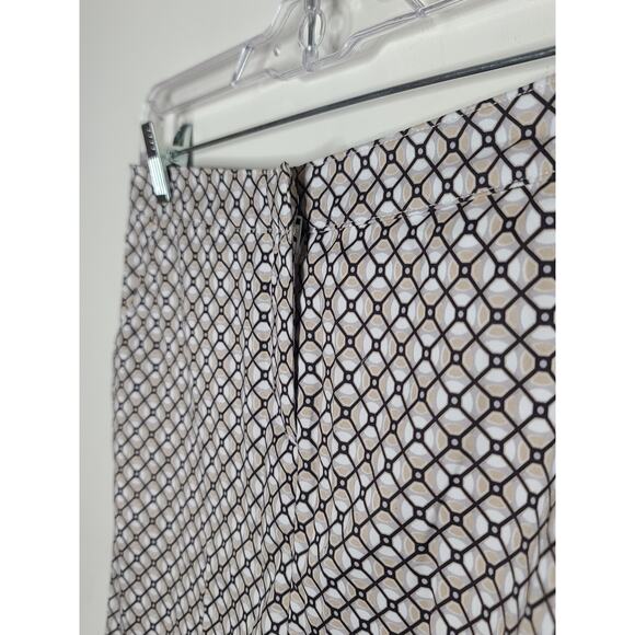 Izod Golf tan black white grey geometric skort skirt - 2 - pickleball tennis - Picture 5 of 8